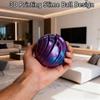 Slime Ball Fidget Toy 3D Printed Twistsphere Desktop Decoration Fidget Gear Liquid Flow Ball For Rotating Design Anxiety Relief