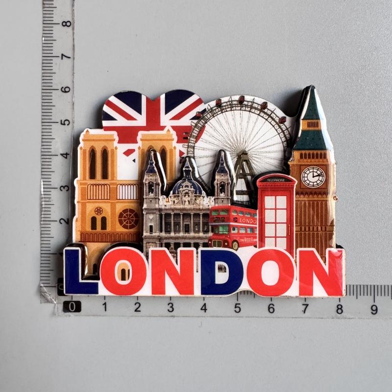 Anglia Autocolante Magnetice de Frigider Magneți de Frigider Britanici Regatul Unit Autobuz Londonez Big Ben Manchester Oxford Colecție Urs Cadou