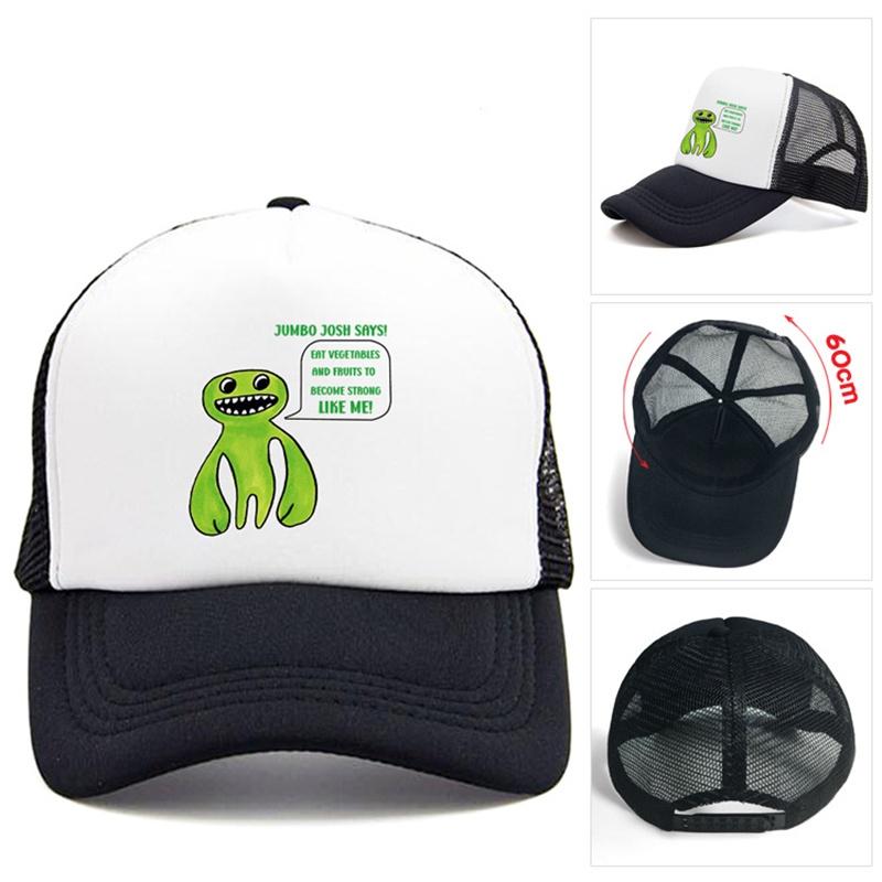 Garten Of Banban Cartoon Printing Baseball Cap Adjustable Hip Hop Sun Hat