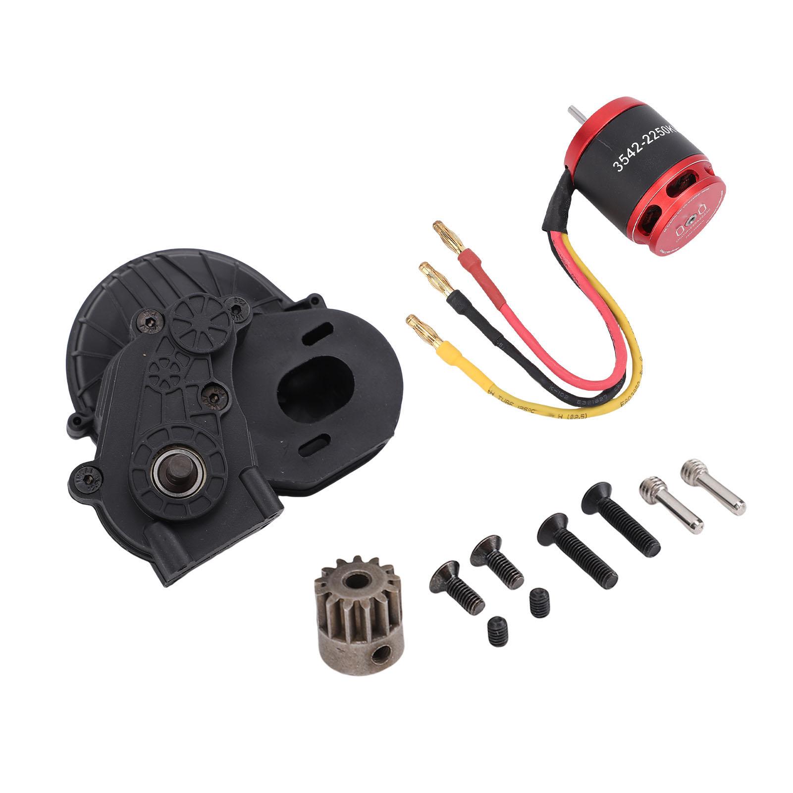 

3542 Motor Replacement for SCX10 II 90046 1 10 RC Crawler Car 2250kv Low Linear Brushless Outrunner Motor 4.0 Banana