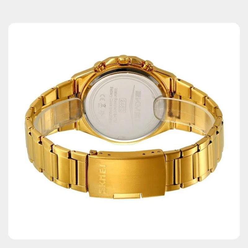 Skmei Men Watch Business Militray Wristwatch 6-Hand Chronograph Quartz Casual Fashion Luxury Relogio Masculino