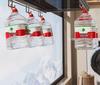 Invisible Retractable Folding Drying Rack with No-Punch Suction Cup for Balcony