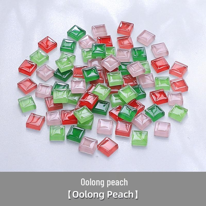 1cm Crystal Glass Colored Stones Mosaic DIY Kit for Kids