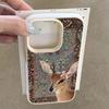Vintage Deer Lichee Pattern Phone Case For iPhone 17 Air 16 e 15 14 13 12 11 Pro Max Plus SE Soft Shockproof Cover