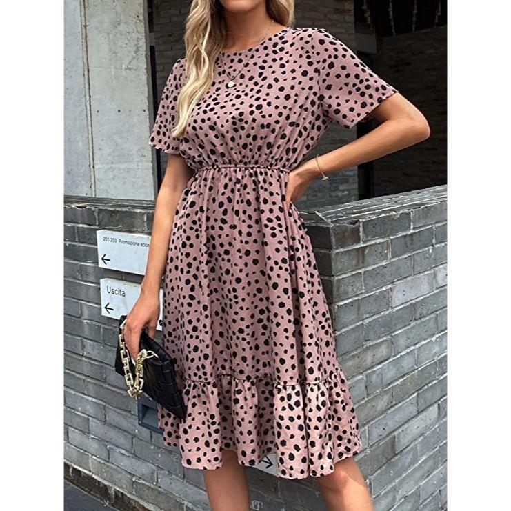 Western Dresses for Women | A-Line Knee-Length Dress | Midi Western Dress for Women| Short Dress