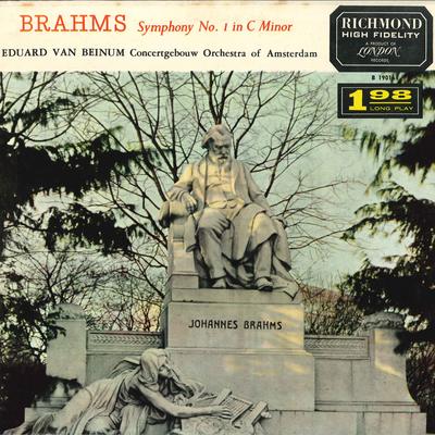 Disco de Vinil BRAHMS EDUARD VAN BELNUM CONCERTGEB - Sinfonia nº 1 em Dó Menor, Op.68 B19016 LONDON US Clássico Usado