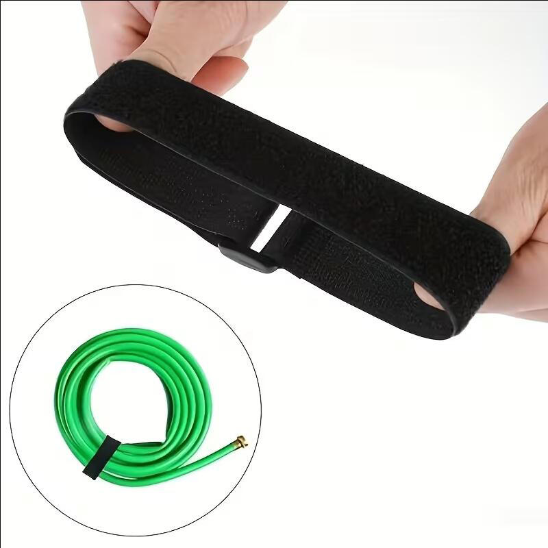 1pair Bike Leg Strap Elastic Velcro Cycling Trouser Straps for Men Women Self-Adhesive Hook and Adjustable Loop Straps for Pants