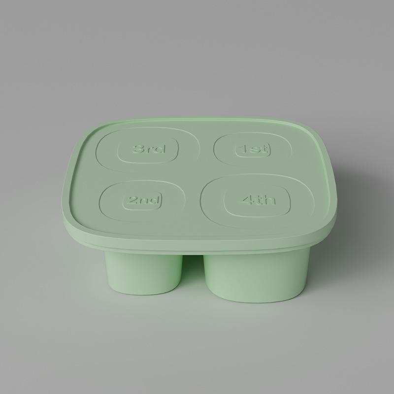Silicone Ice Tray Box Auxiliary Food Mold Silicone Ice Tray Easy Demolding Ice Tray Mold Ice Tray Large Ice Cube Mold