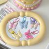 Cute Letter Butterfly Keychain Pendant For Women Girls  Exquisite Tassel Keychain Creative Bag Decoration Accessories