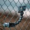 Suptig Jaws Gooseneck Flex Clamp Mount for GoPro Hero 12 Hero 11 Hero 10 9 8 7 6 5 4 Hero Session Hero 3 Hero DJI Insta Akaso Action Camera + 3, osmo,