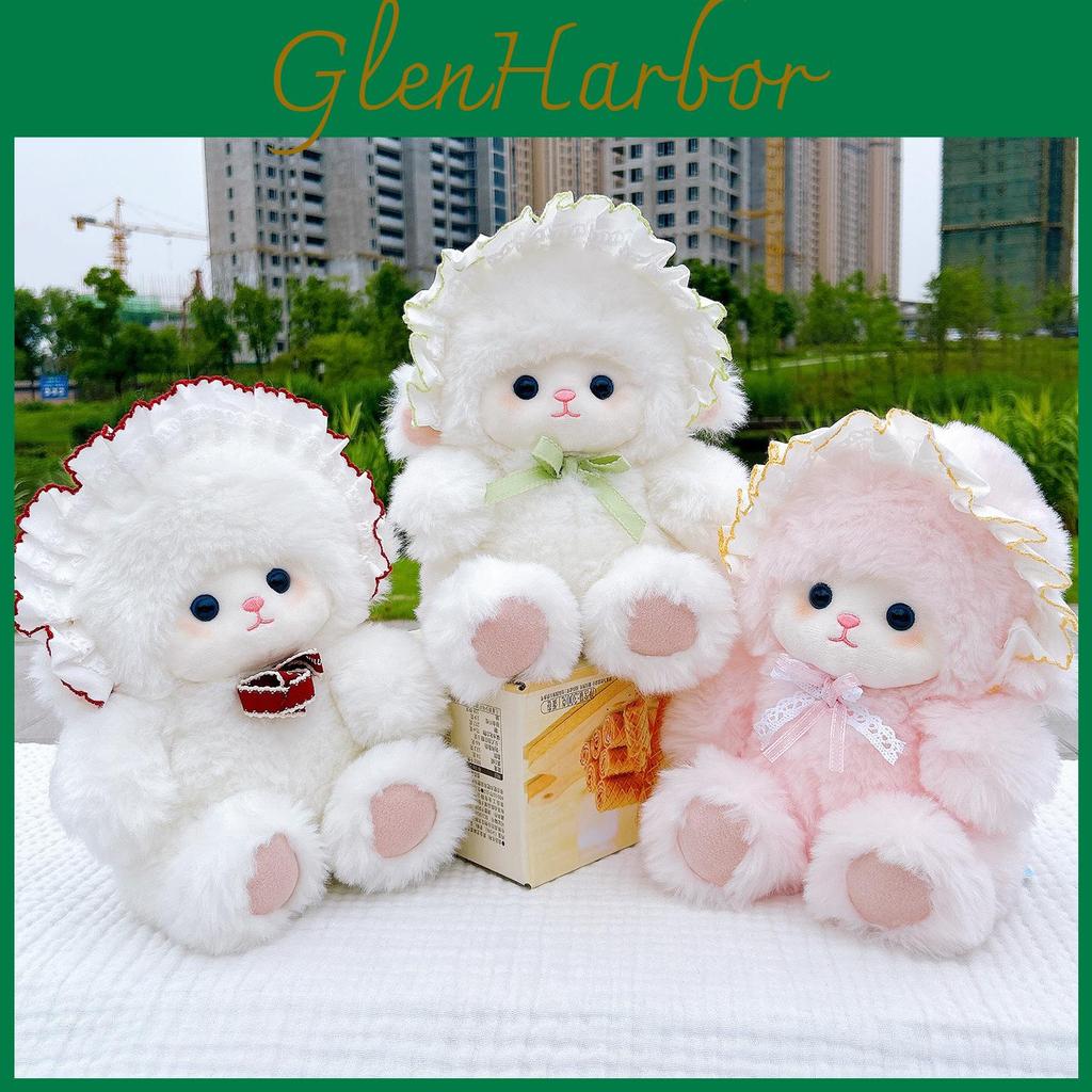 Cute Sheep Plush Toy With Polyester Fiber For Kids Comfort And Sleep Aid
