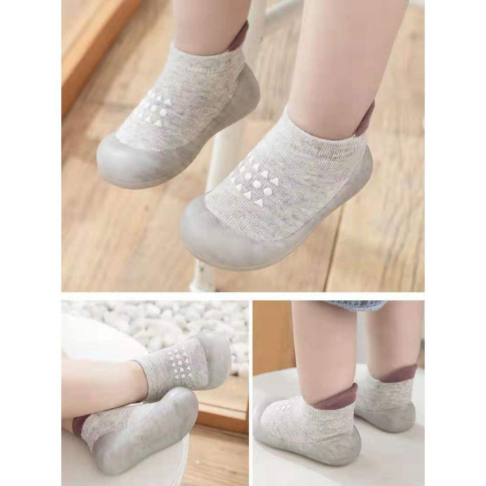 Soft Baby Shoes Non-slip Newborn Indoor Shoes Sneakers Kids Socks Shoes Boys and Girls