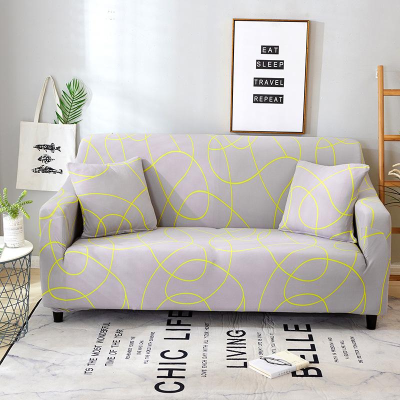 Four Seasons Elastic Full Cover Full Cover Fabric Cross Border Sofa Cover Cover Sofa Cushion Sofa Cover Fabric