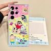 Case for Samsung Galaxy S24 S20 Plus S25 Edge S22 FE S21 Note 20 Ultra 10 S23 Ultra S26 Phone Cover Cute Crayons Shinchans