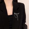 Fashion Irregular Tassel Chain Brooch For Women Multi-Functional Pants Chain Charm Versatile Accessory Jewelry Waist-Shaping Fix