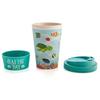 Cupa din bambus Eco-to-Go (Animal de mare)