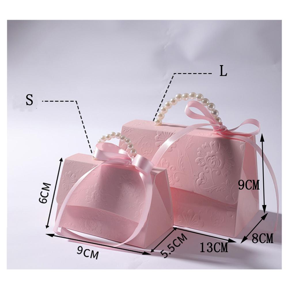 Tipărire tipărită Cutie de bomboane cu flori Mini pungi de ambalare Cutie de hârtie pentru set de cadouri Cutie de cadou Saci mici de cadou Favoruri de nuntă Decor pentru petreceri