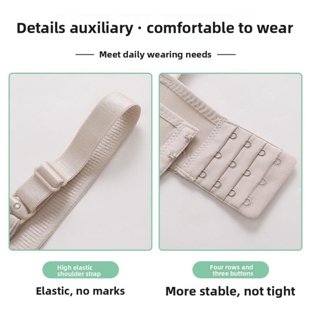 Ladies' Adjustable Shoulder Strap Solid Color Bra - Soft and Breathable, Built In Pad Design Comfortable and Close Fitting, All Season Elegant