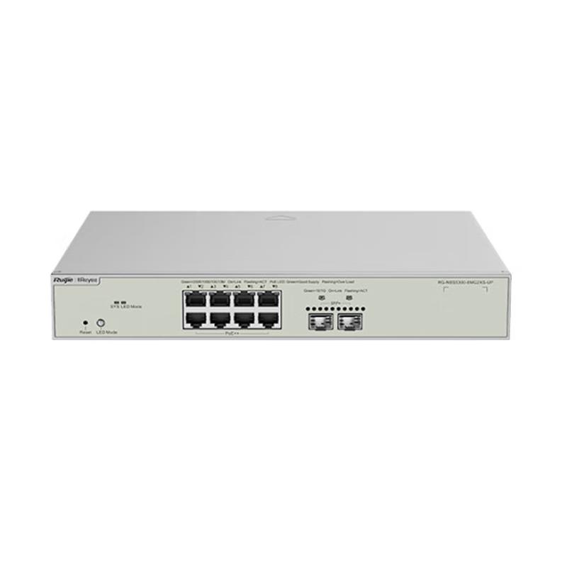

Ruijie 8-Port 2.5G Layer 3 Managed HPOE Switch