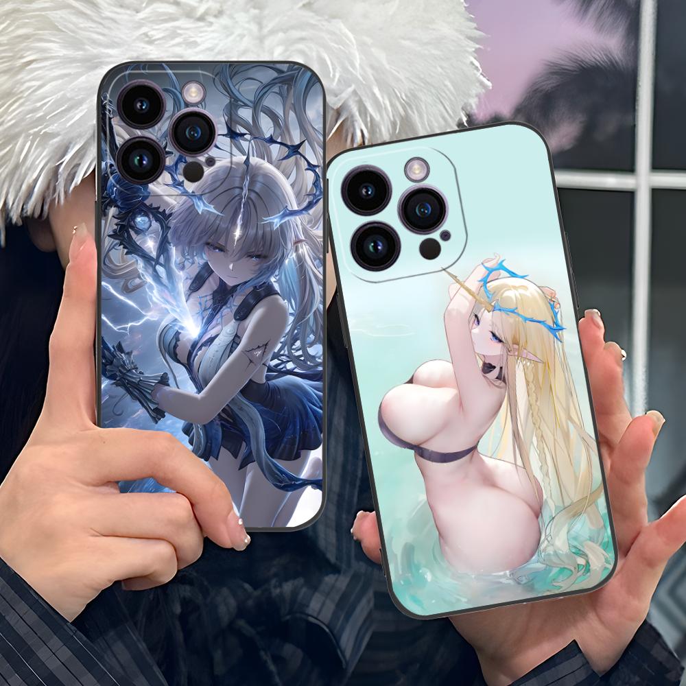 Wuthering Waves Fleurdelys Phone Case for iPhone 17 16 15 14 13 12 11 X XR XS 8 7 Pro Max Plus Mini Colour Protective Smartphone