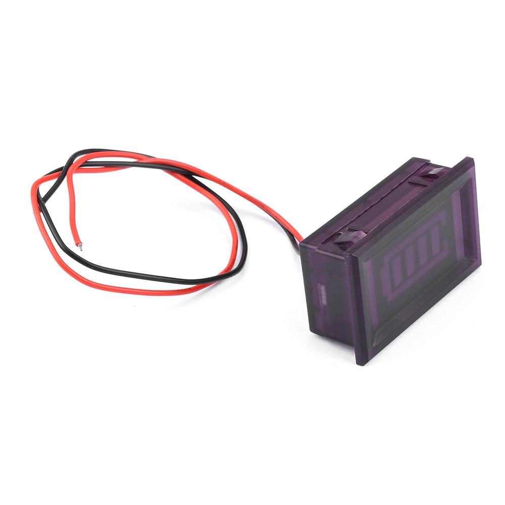 4S 8S 10S 13S 12V 24V 36V 48V Lithium Battery Capacity Indicator Display w/ Shell Percentage Battery Power Display Tester Meter