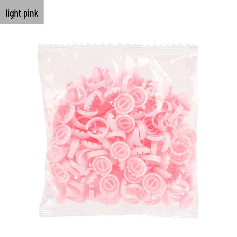 Multi-Color Microblading Pigment Ring Tray for Quick Blooming Makeup