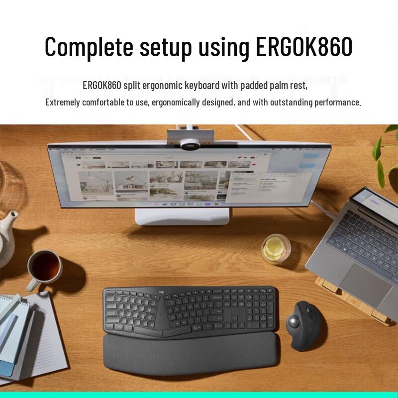 Logitech MX ERGO S Wireless Trackball Mouse