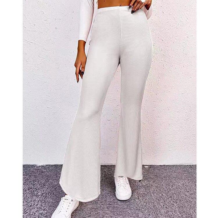 High Waist Casual Pants 2023 Summer Loose Sports Pants Women Spring Trousers Streetwear Fashion Solid Long Pants Pantalon 24965