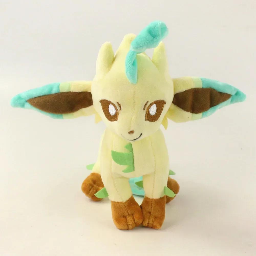 9pcs/set 20cm Plush Dolls Toy Standing Glaceon Leafeon Flareon Sylveon Birthday Toy Gift