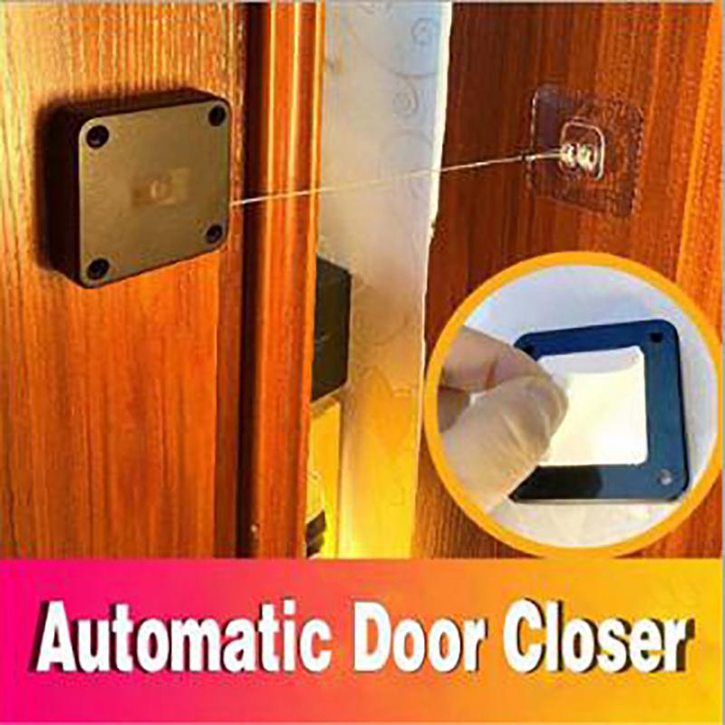 Door Closer Punch-Free Automatic Door Closers 500G Pull