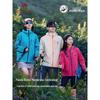 Camel Panda Women's Single-Layer Hiking Rain Shell Jacket
