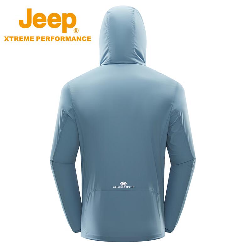 JEEP Men's Lightweight Ice-Feel Sun Protection Jacket