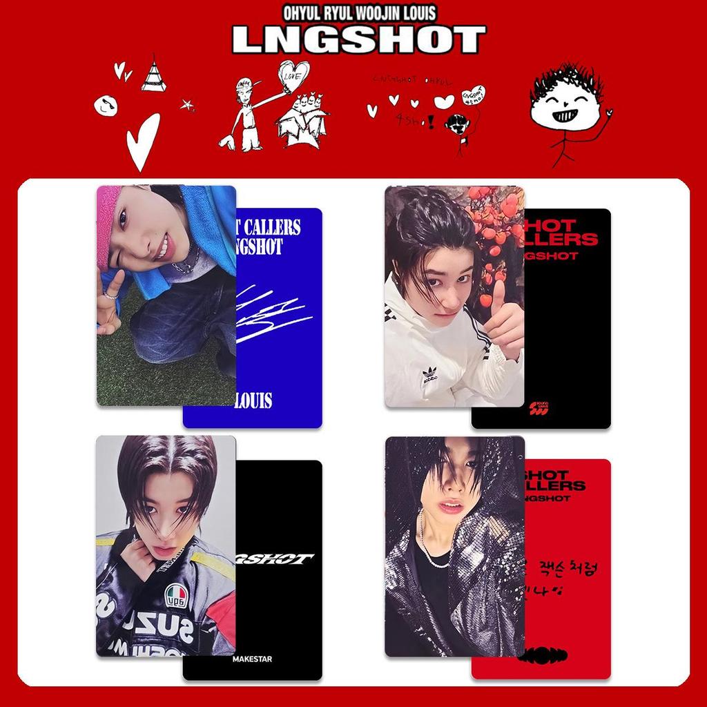 LNGSHOT Lobster Album Shot Callers Special Edition Photocards & Exclusive Cards Collection
