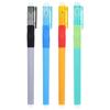 Simple Colored Gel Pen Correct Holding Pen Posture Blue/Black Ink Erasable Pen Smooth Writing Needle Pen Students