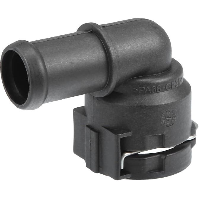 

Патрубок радиатора верхний 1K0122291H - Соединитель шланга отопителя салона - для Volkswagen Passat 2012-2014 Пластик Черный 1 шт.