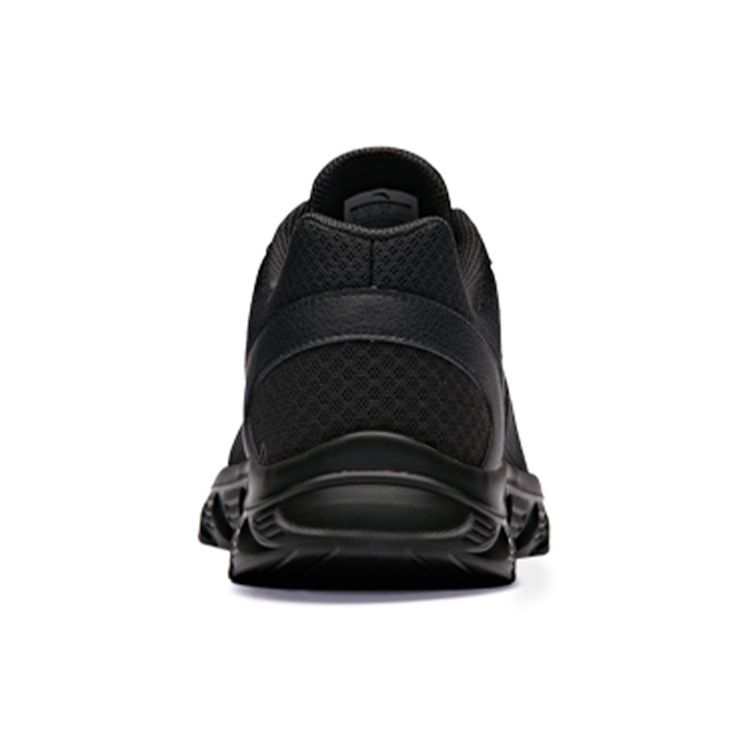 Anta Mesh Fabric Durable Low Top Running Shoes Men sneaker Black 912625515F-9