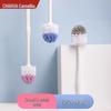 Chahua Hangable Toilet Brush with Spherical Head, 5-Pack