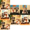 Teddy Bear Plush Toy With Hat And Scarf Design For Holiday Gift And Home Decor