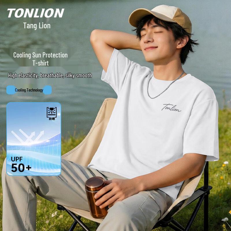 TonLion Men s Summer Lightweight Breathable T-Shirt M