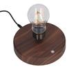 Floating Light Bulb Desk Lamp 360 Degree Rotation Wireless LED Magnetic Levitating Lamp with Base