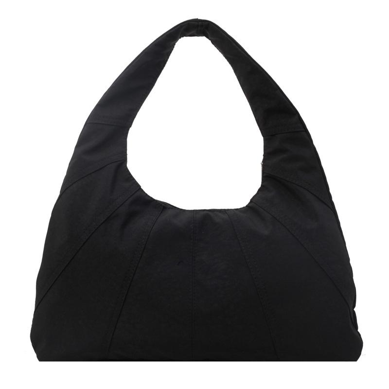 Сплошная женская пригородная сумка на одно плечо большой емкости для подмышек — фото 8