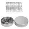 12PCS Rolled Edge Dough Cutter Mold Food Grade Dessert Mold Mousse Mold  Dessert Preparation