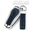 Zinc Alloy Car Key Protective Cover Box, Suitable for BYD Qin Plusdmi Atto 3 Han EV Dolphin Car Keychain Interior Accessories