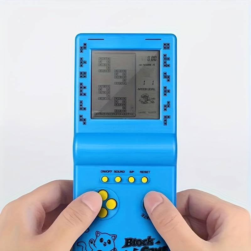 This Classic Tetris Handheld Game Console Offers a Portable, Multi-game Experience and Is the Ideal Gift for Game Enthusiasts.