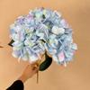 Hydrangea Flowers Silk Realistic Bouquet For Wedding Decor Photo Props Gift