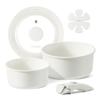 CAROTE 5-Piece Cookware Set - IH & Gas Stove Compatible, PFOA & PFOS Free, 5-Layer Construction,