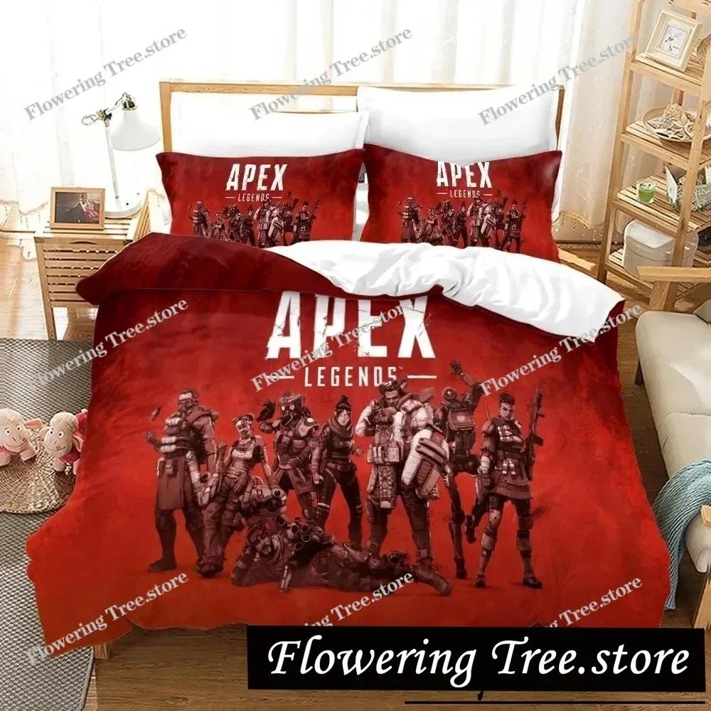 APEX Legends Bedding Set Single Twin Full Queen King Size shooting game Bed Set Aldult Boys Bedroom Duvetcover Sets 3D Print029