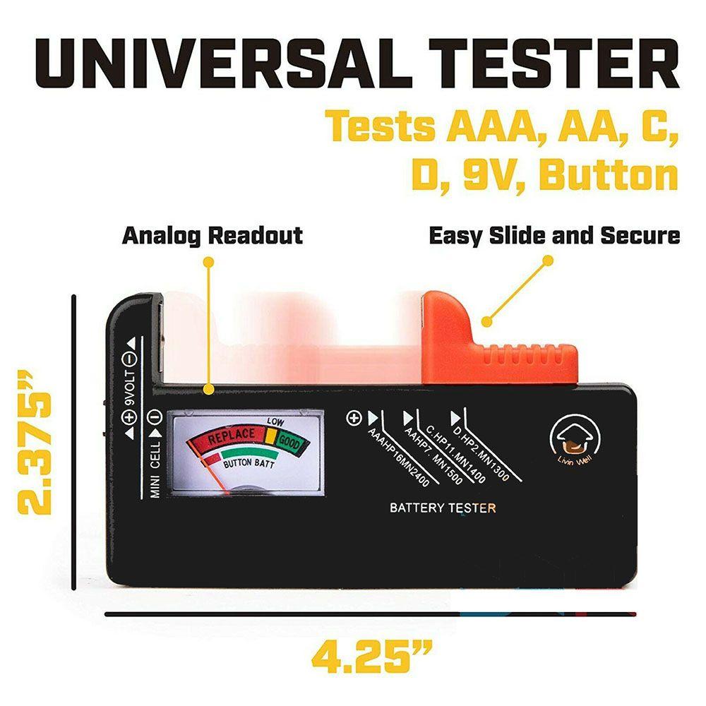 Electricity Measuring Instrument Battery Volt Tester Voltage Checker Battery Capacity Indicator