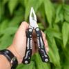 Stainless Steel Multi-tool Pliers Outdoor Combination Knife Pliers Folding Portable Multi-purpose Pliers Tools