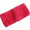 10PCS 7CM 2.76" Fashion Knit Headband for Hair Accessories Hollow Out Elastic Hairband for Headwear Hair Flowers